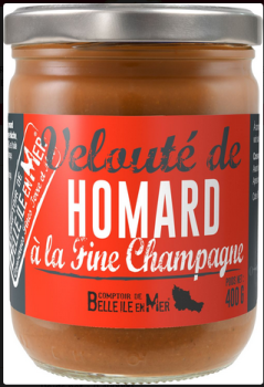 Homard à la fine Champagne - Bretagne - bretonische Spezialitaet - bretonische Feinkost - BZH - Bretagne Allerlei - Hummmersuppe - Champagner